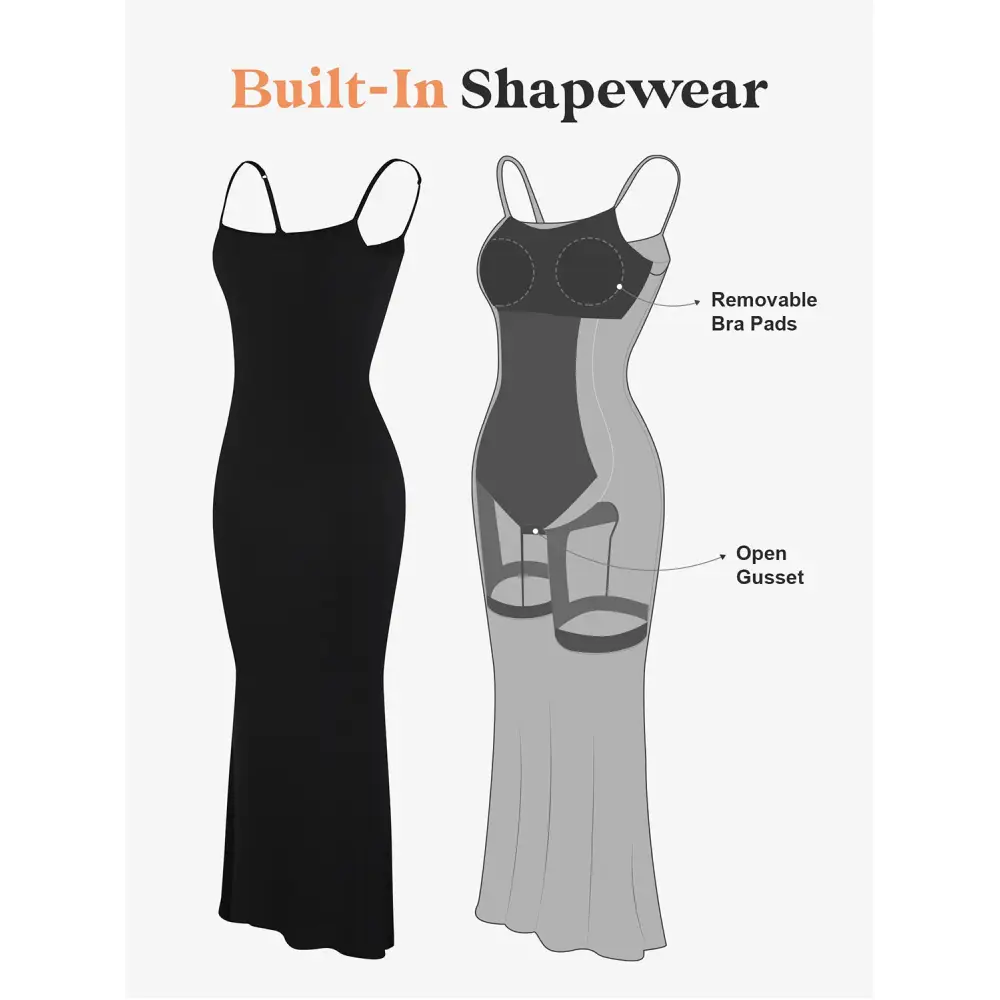 Basic Bae Built-In Shapewear Sleeveless Maxi Dress