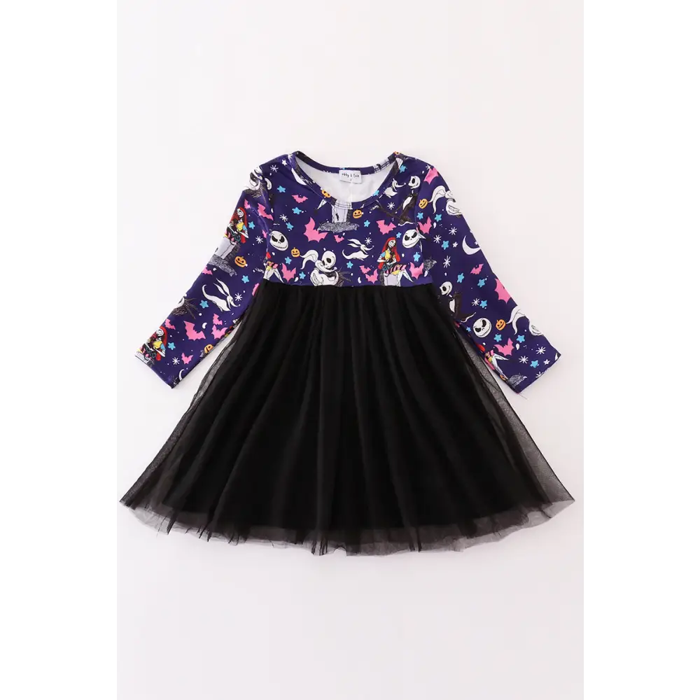 Black halloween ghost tutu dress - Dress