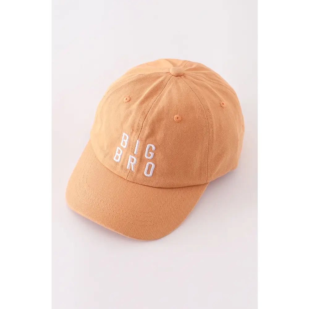 Brown bro embroidery baseball cap - Big Bro - Accessories