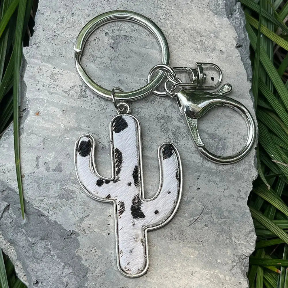 Cactus Shape Key Chain - Madi Gray Boutique