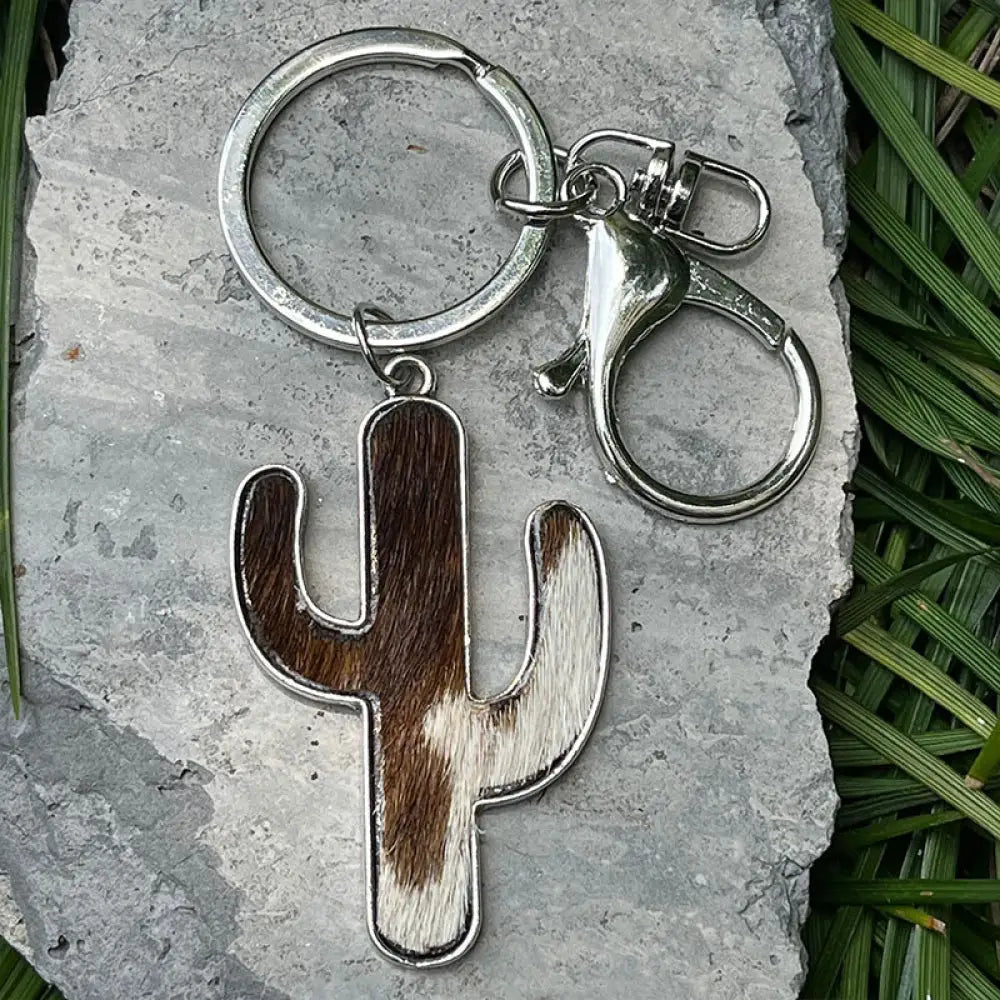 Cactus Shape Key Chain - Madi Gray Boutique