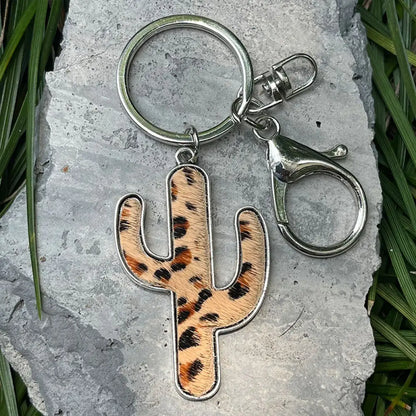 Cactus Shape Key Chain - Madi Gray Boutique