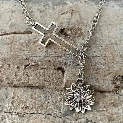 Cross Chain Necklace - Madi Gray Boutique