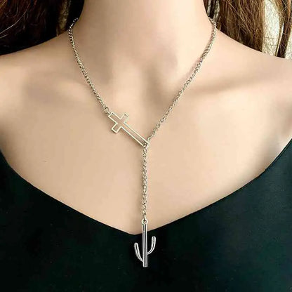 Cross Chain Necklace - Madi Gray Boutique