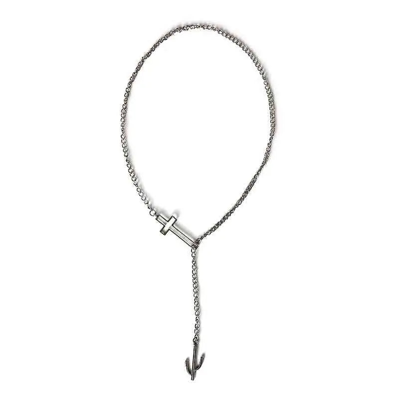 Cross Chain Necklace - Madi Gray Boutique