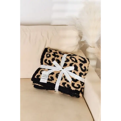 Cuddley Leopard Decorative Throw Blanket