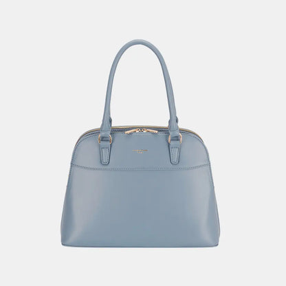 David Jones PU Leather Handbag - Blue / One Size