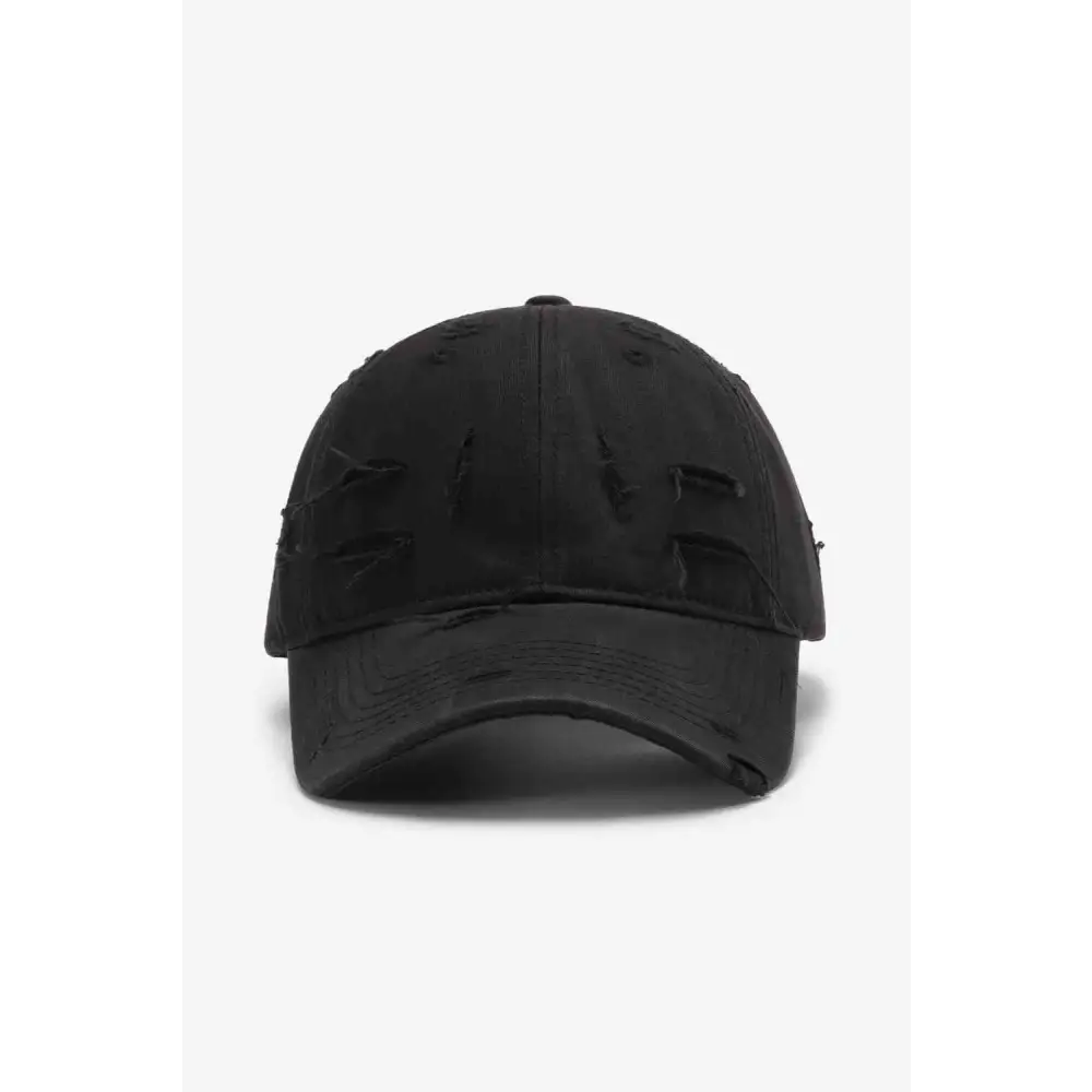 Distressed Adjustable Baseball Cap