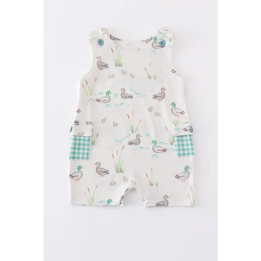 Duck print pocket boy jonjon - baby