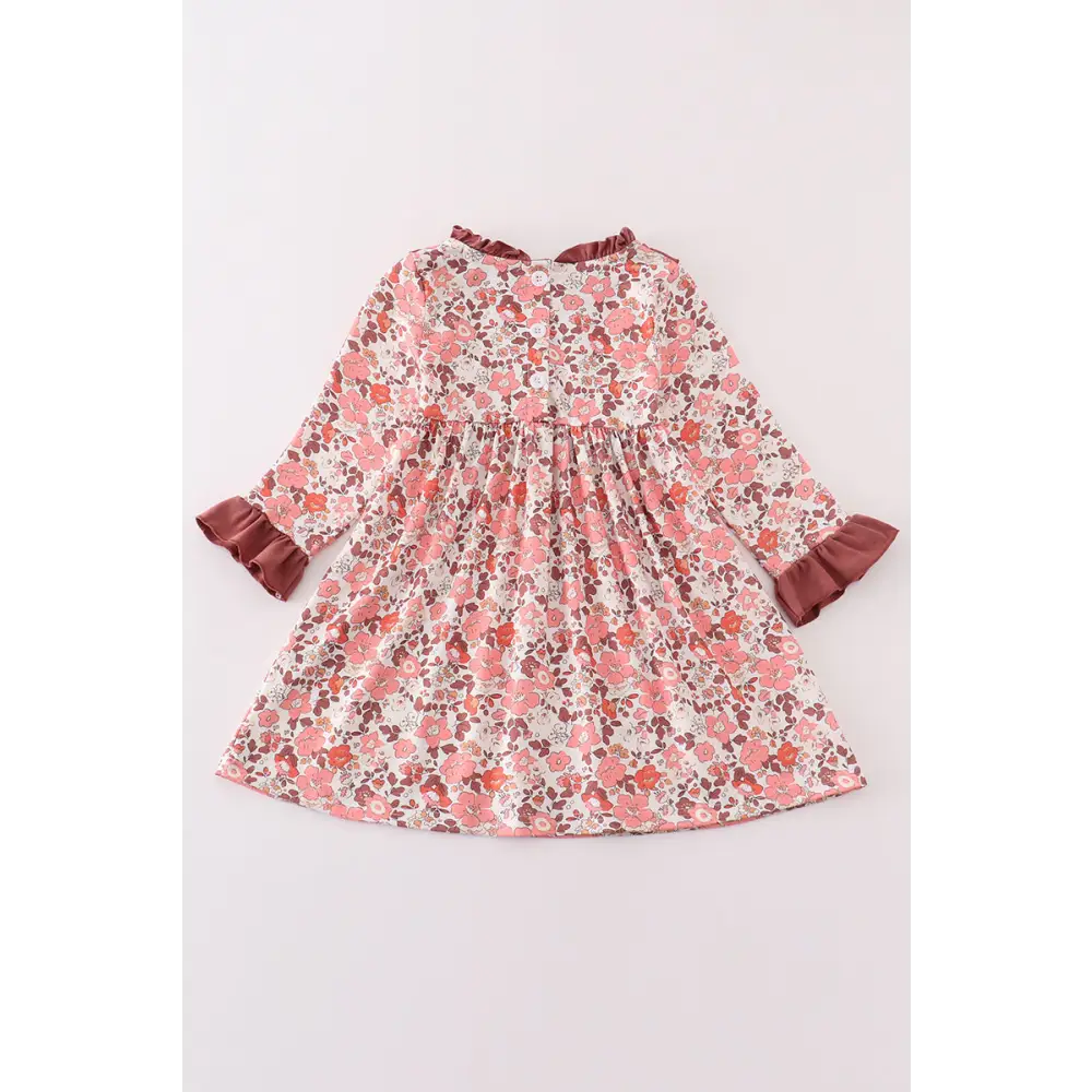 Fall floral print mom&me dress - Dress