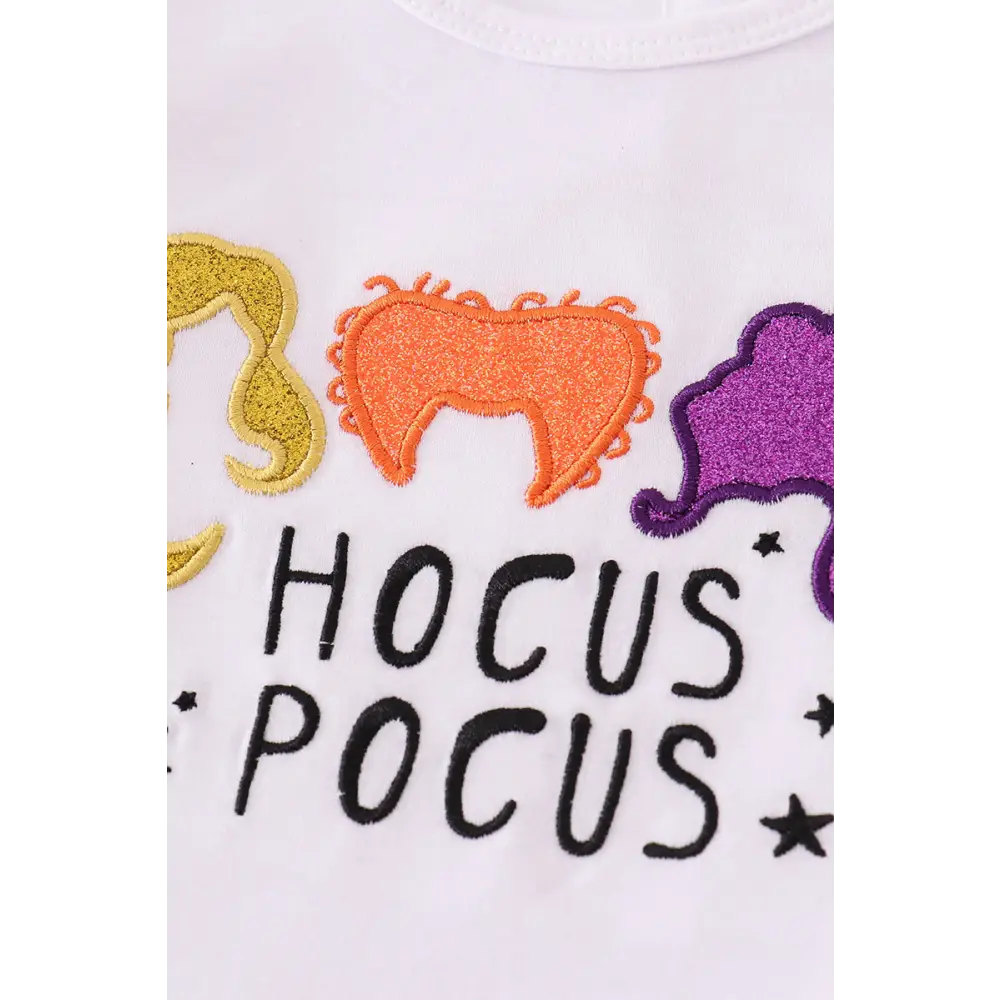 Halloween HOCUS POCUS glitter skorts set - Set