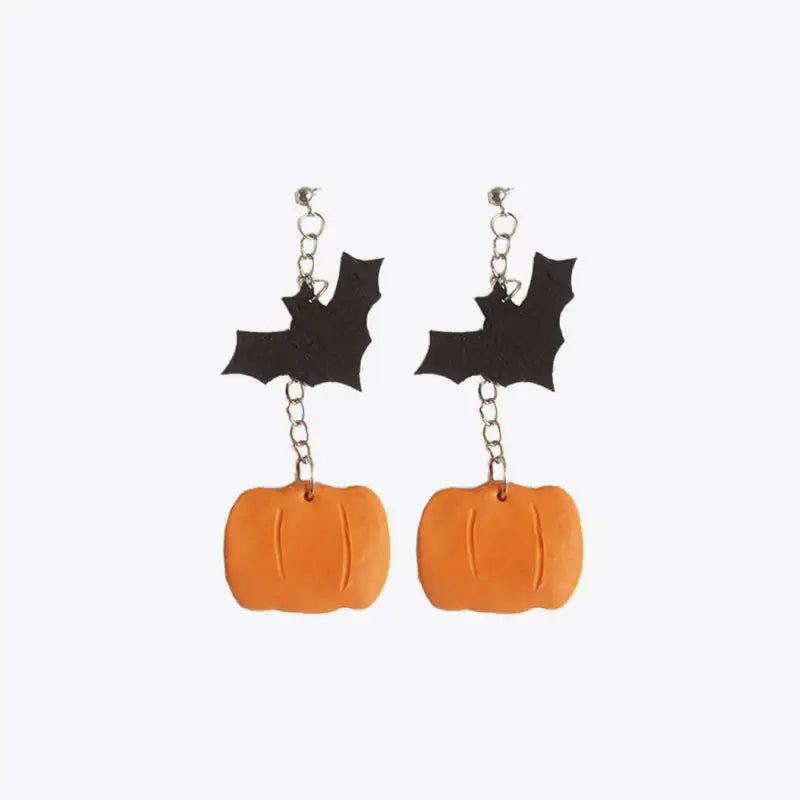 Halloween Theme Dangle Earrings - Style B / One Size