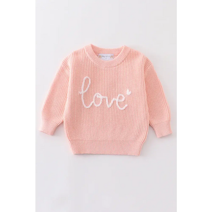 Hand made love sweater - sweater