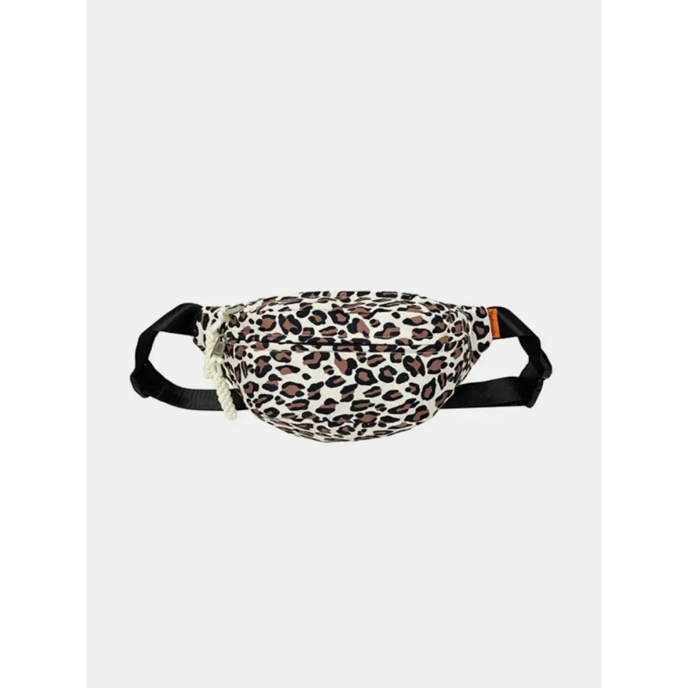 Leopard Nylon Crossbody Bag - Accessories