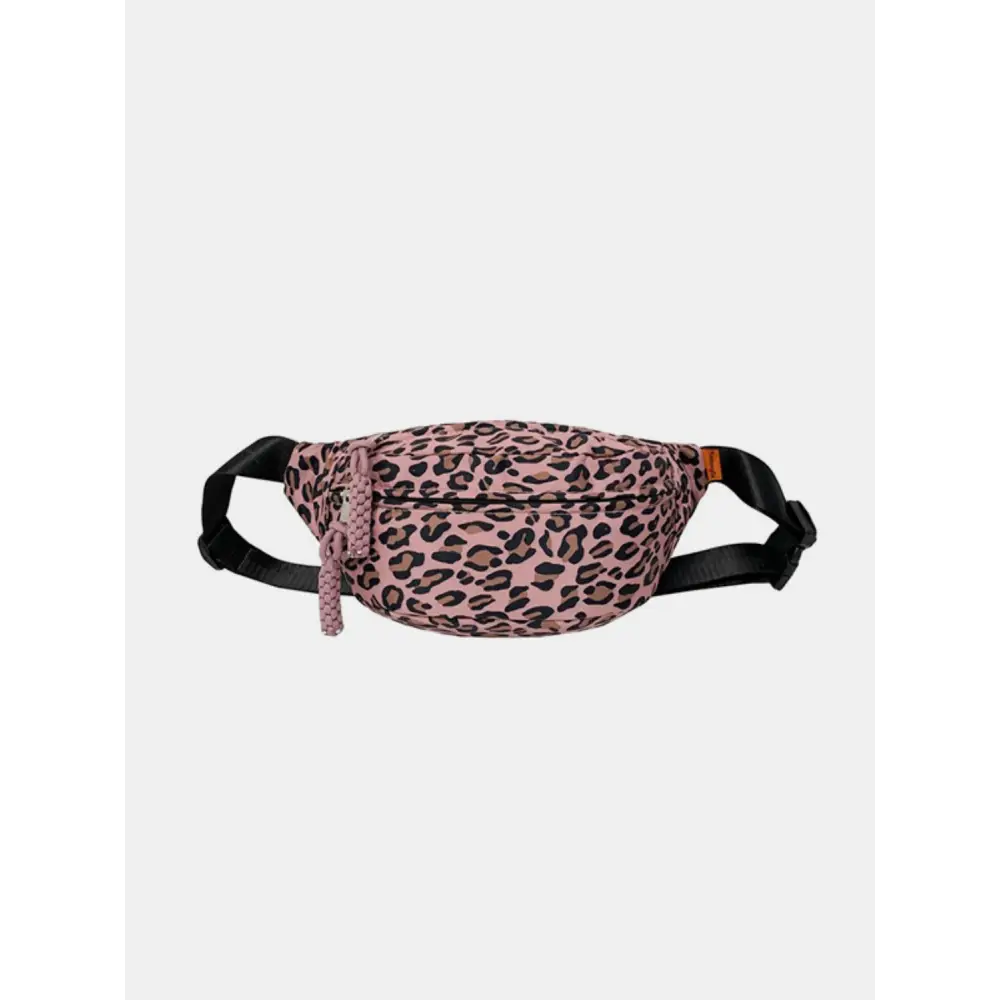 Leopard Nylon Crossbody Bag - Accessories