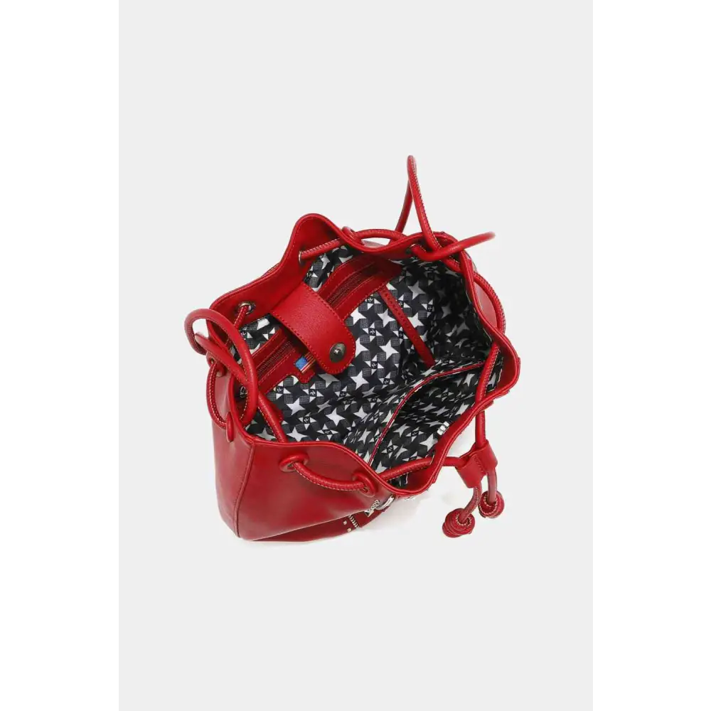 Nicole Lee USA Amy Studded Bucket Bag