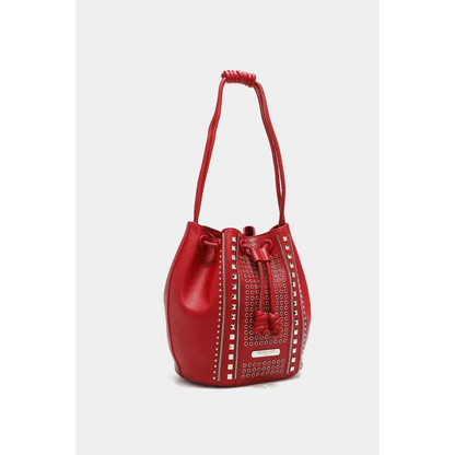 Nicole Lee USA Amy Studded Bucket Bag