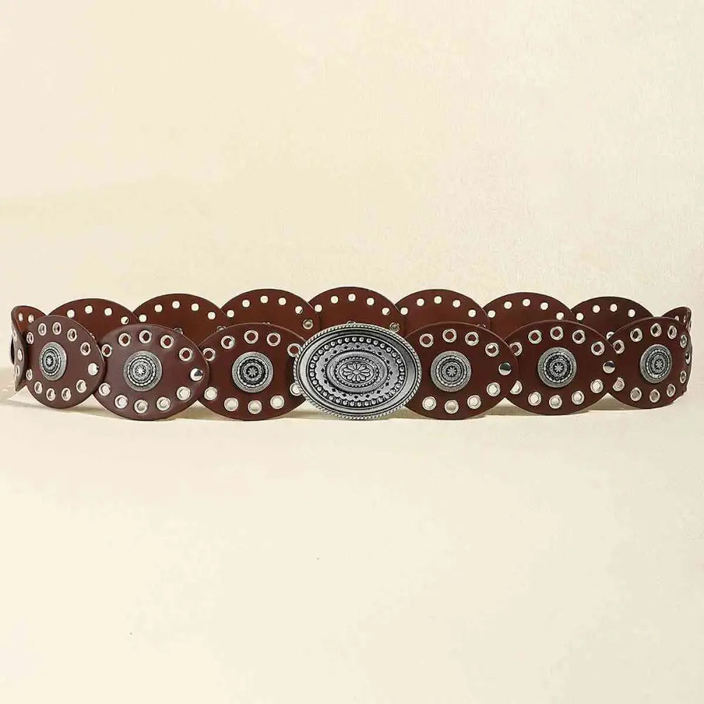 Oval PU Belt