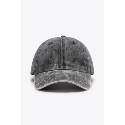 Plain Adjustable Baseball Cap - Madi Gray Boutique