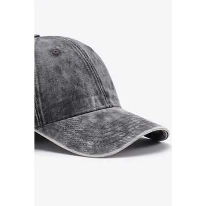 Plain Adjustable Baseball Cap - Madi Gray Boutique