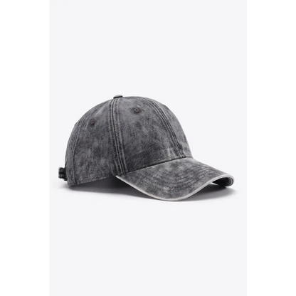 Plain Adjustable Baseball Cap - Madi Gray Boutique