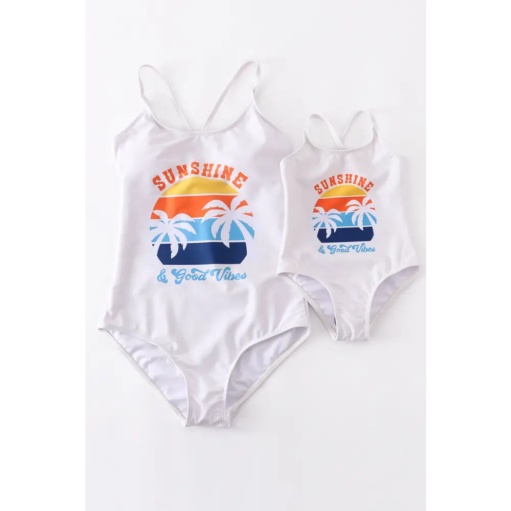 SUNSHINE MOMMY & ME SWIM SUITS - Swimwear